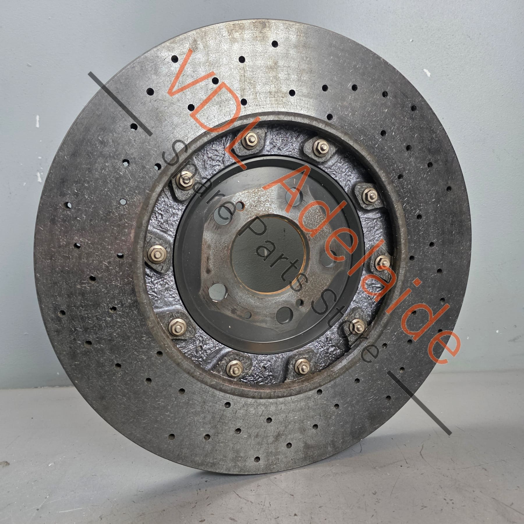 4M0615602J    Audi RS6 RS7 RS8 Carbon Ceramic Rear Right Brake Disc Rotor 370mm x 30mm 4M0615602J