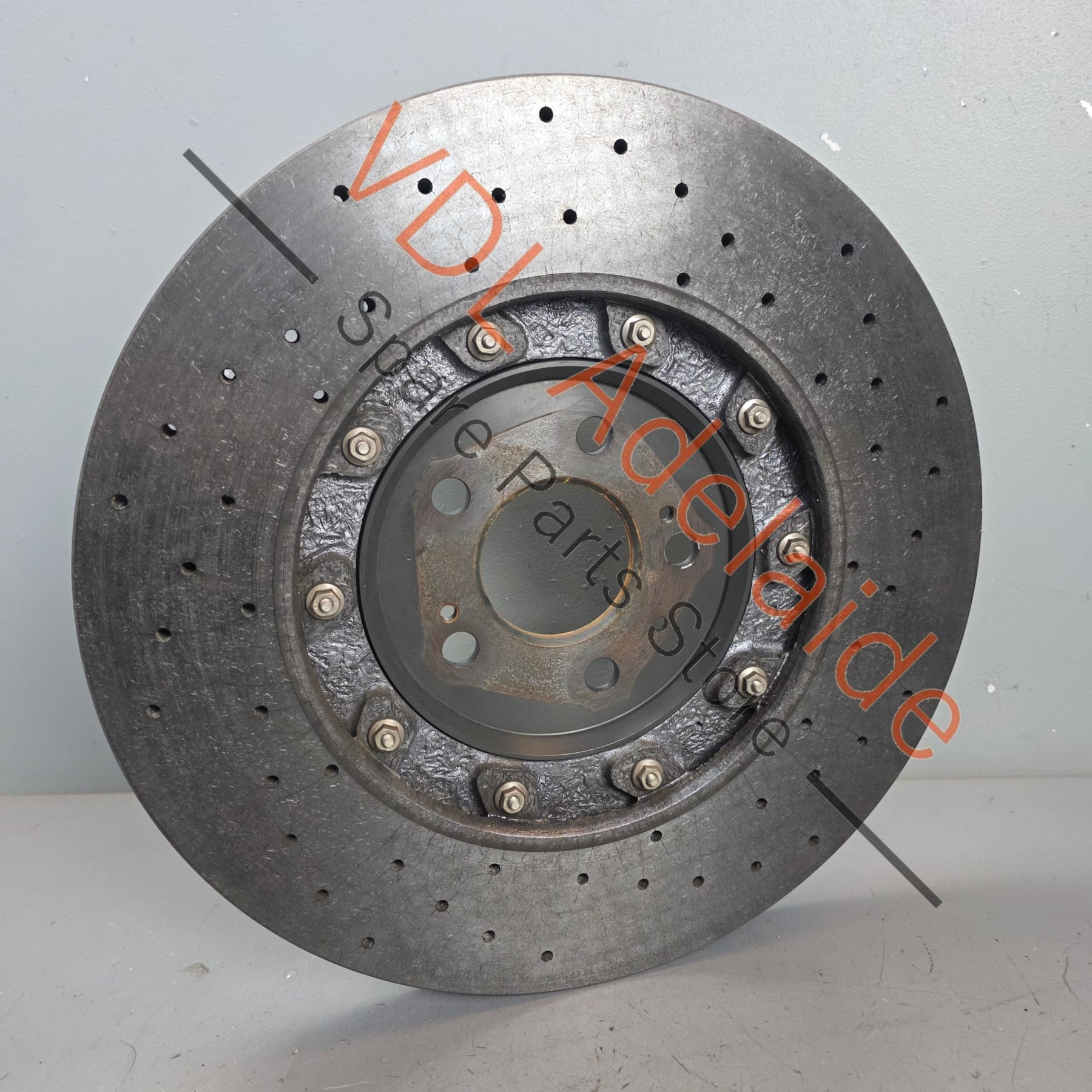 4M0615601AD    Audi RS6 RS7 RS8 Carbon Ceramic Rear Left Brake Disc Rotor 370mm x 30mm 4M0615601AD