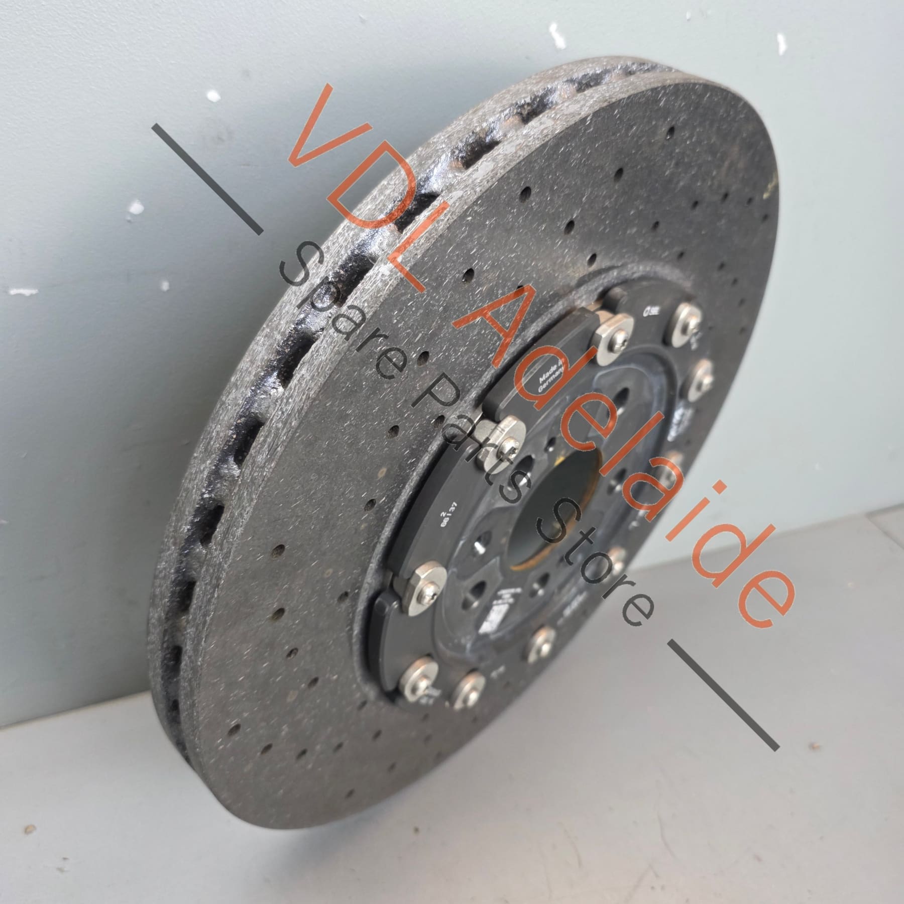4M0615601AD    Audi RS6 RS7 RS8 Carbon Ceramic Rear Left Brake Disc Rotor 370mm x 30mm 4M0615601AD