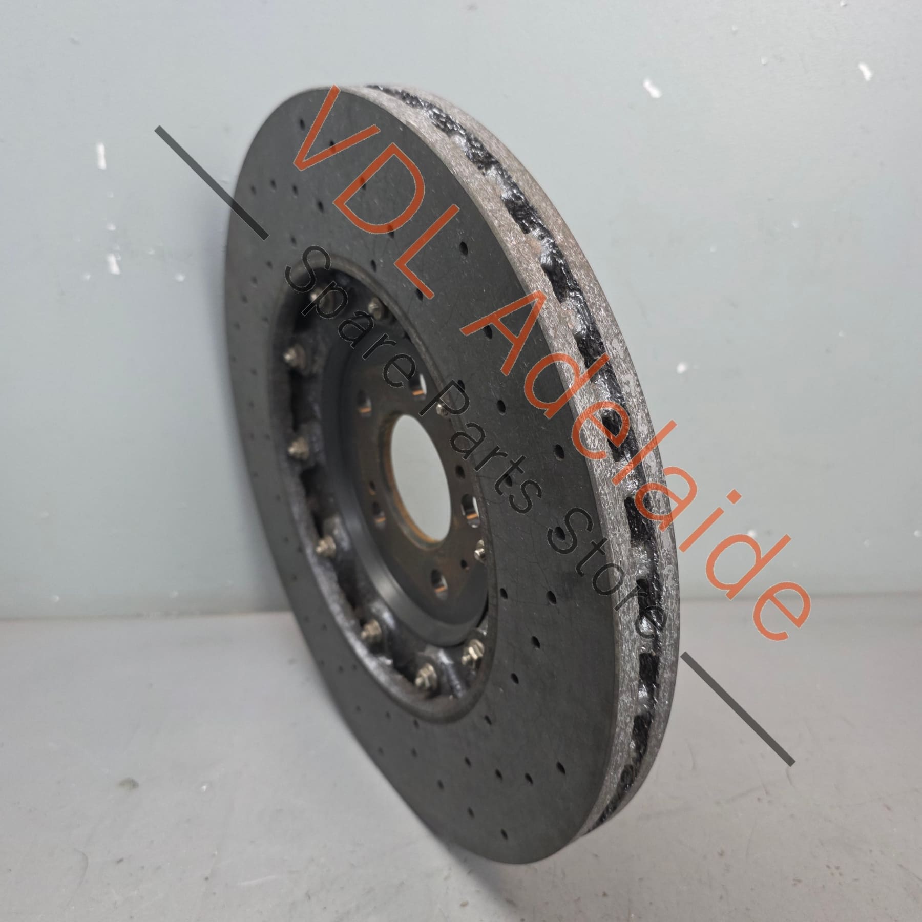 4M0615601AD    Audi RS6 RS7 RS8 Carbon Ceramic Rear Left Brake Disc Rotor 370mm x 30mm 4M0615601AD