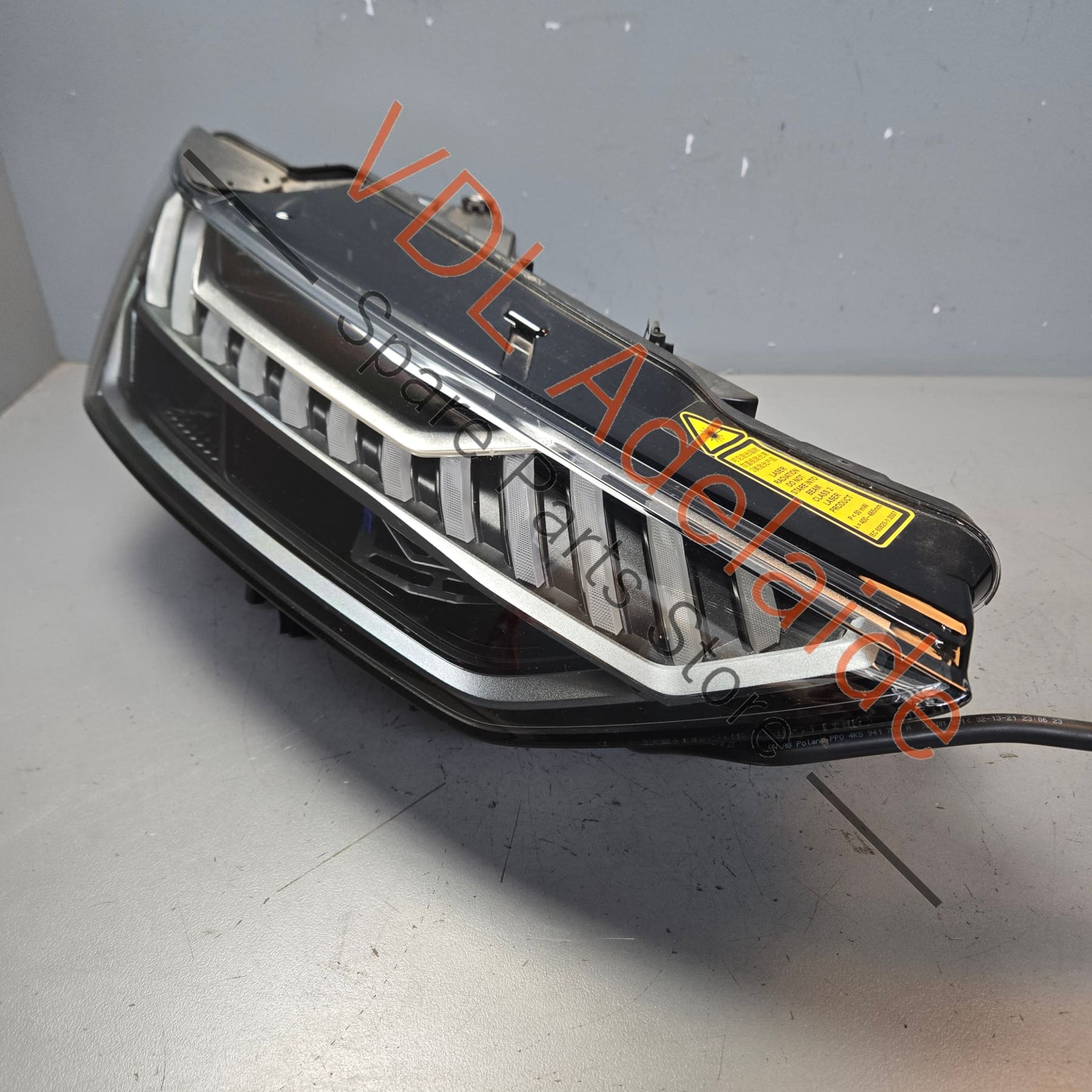 4K8941086D    Audi RS7 C8 4K Right Side LED Headlight with Laser Main Beam 4K8941086D for RHD models