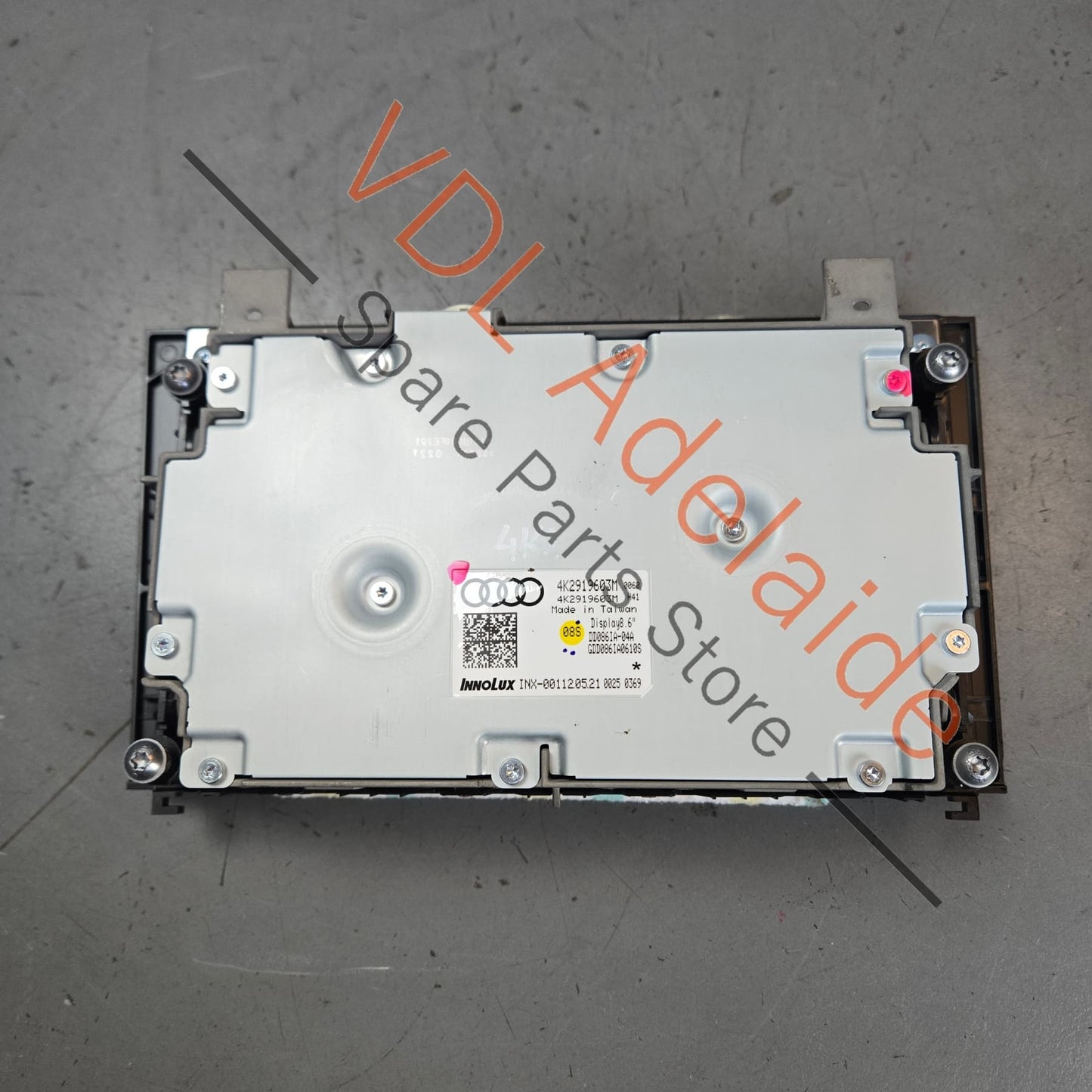 4K2919603M    Audi 4K C8 RS7 A7 RS6 S6 8.6in Lower Centre Display Screen with soft touch 4K2919603M