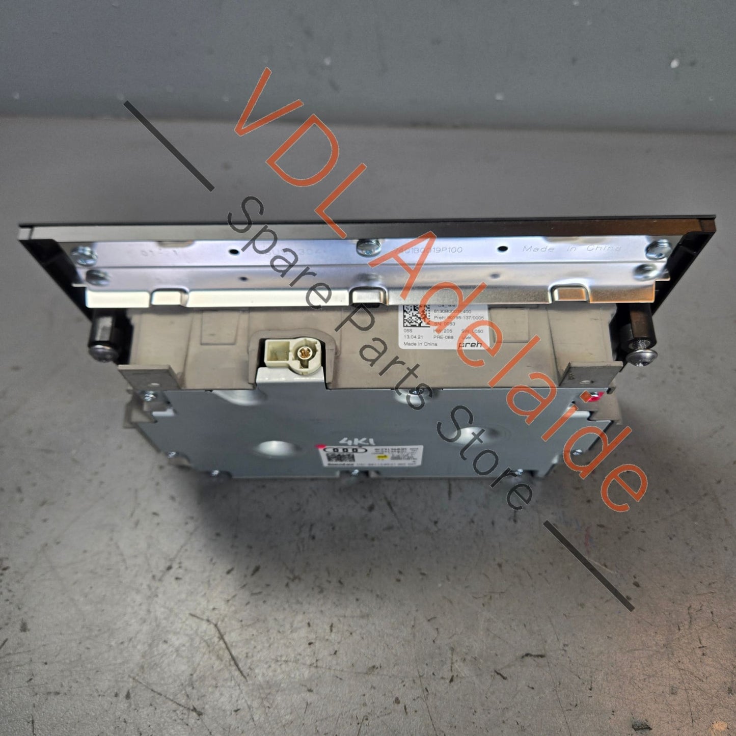 4K2919603M    Audi 4K C8 RS7 A7 RS6 S6 8.6in Lower Centre Display Screen with soft touch 4K2919603M