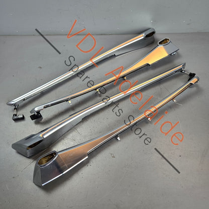 4K8867586A 4K8867585 4K8867969 4K8867970 Audi RS7 S7 A7 4K C8 Interior Door Chrome Trim and LED light strip Set for RHD models 4K8867586A