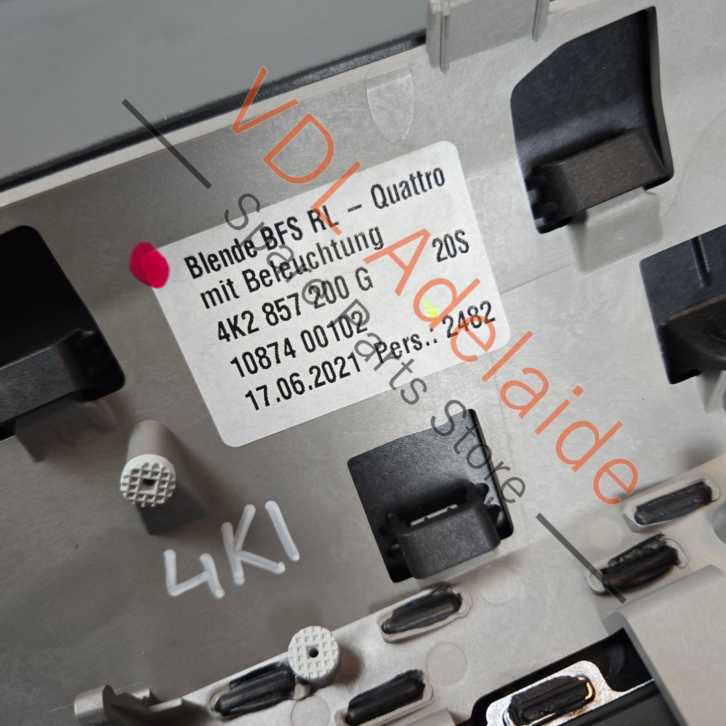 4K2853189C3ID 4K2853190R3ID 4K2857200GV58  Audi RS6 RS7 Carbon Twill Dashboard Inlay Set for RHD 4K2853189C3ID 4K2853190R3ID 4K2857200GV58