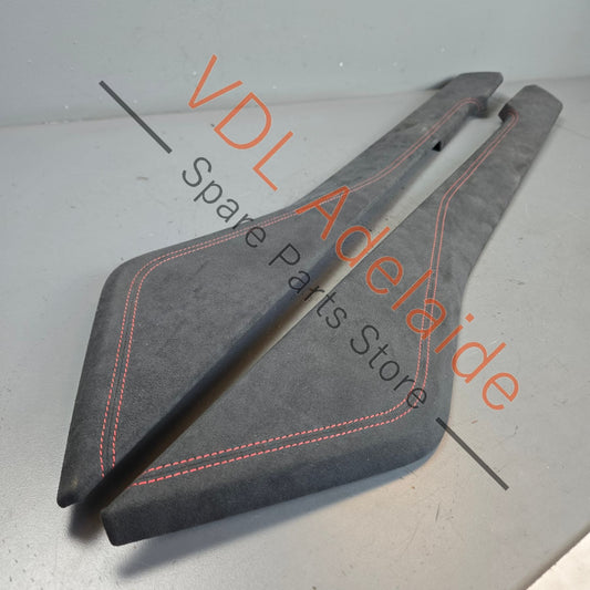 4K0863305DTPE 4K0863306DTPE 4K0863305D 4K0863306D Audi RS7 RS6 Alcantara w Red Stitch Centre Console Trim Set 4K0863305DTPE 4K0863306DTPE