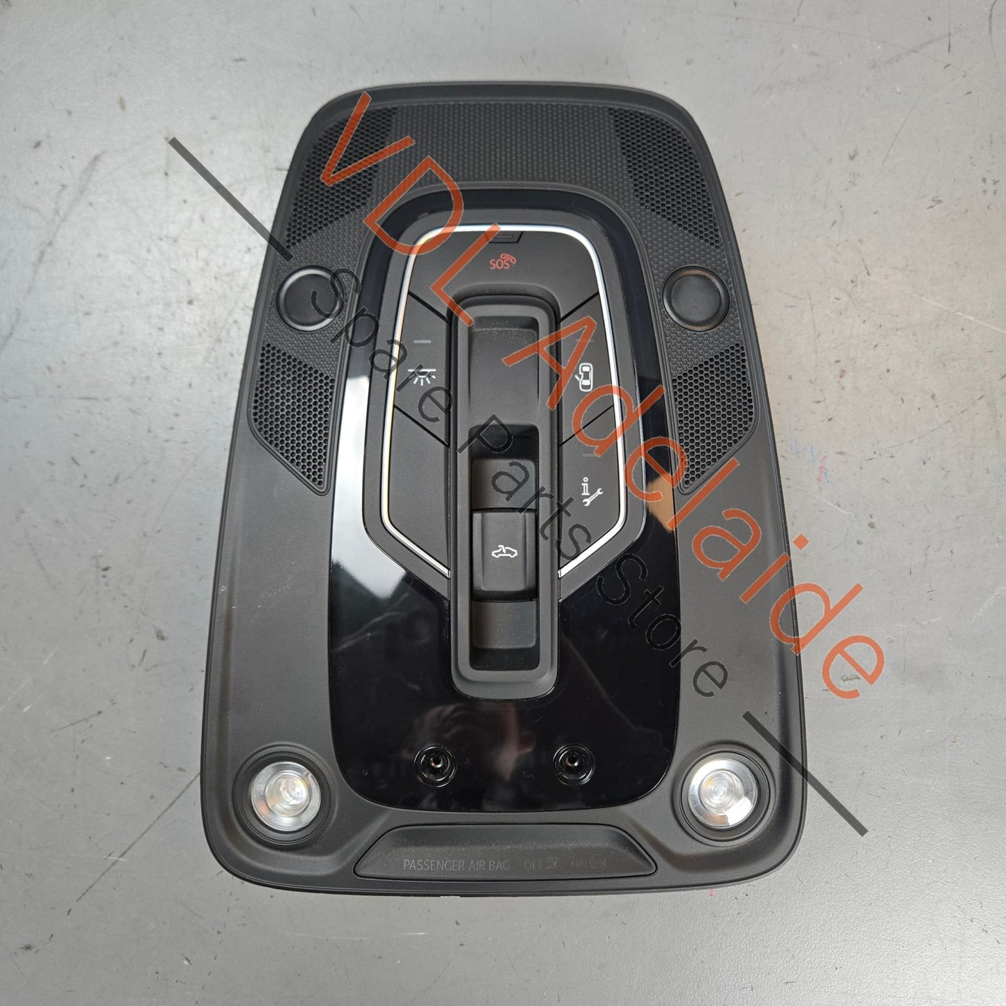 4K0947135AH 4K0947135AH6PS   Audi A4 A5 A7 Front Overhead Dome Reading Light & Sunroof Switch Panel 4K0947135AH 6PS