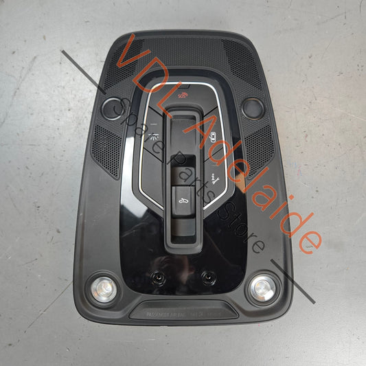 4K0947135AH 4K0947135AH6PS   Audi A4 A5 A7 Front Overhead Dome Reading Light & Sunroof Switch Panel 4K0947135AH 6PS