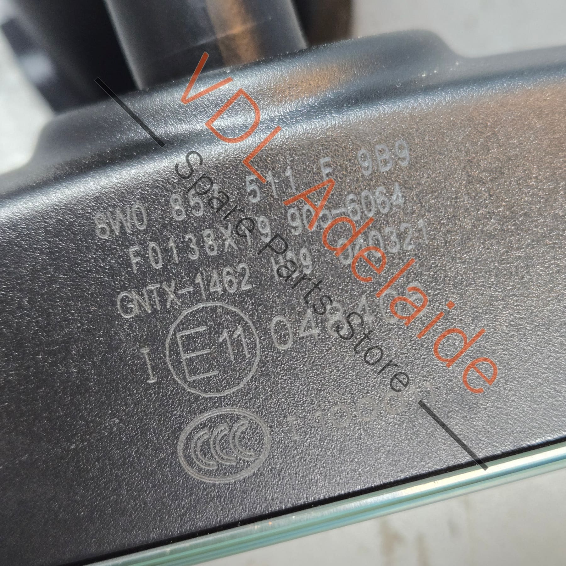 8W0857511F 8W0857511F9B9   Audi A4 S4 B9 A5 S5 A7 RS7 Interior Rear View Mirror Frameless 8W0857511F 9B9