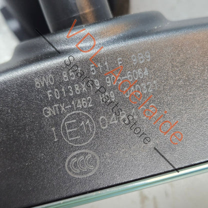 8W0857511F 8W0857511F9B9   Audi A4 S4 B9 A5 S5 A7 RS7 Interior Rear View Mirror Frameless 8W0857511F 9B9