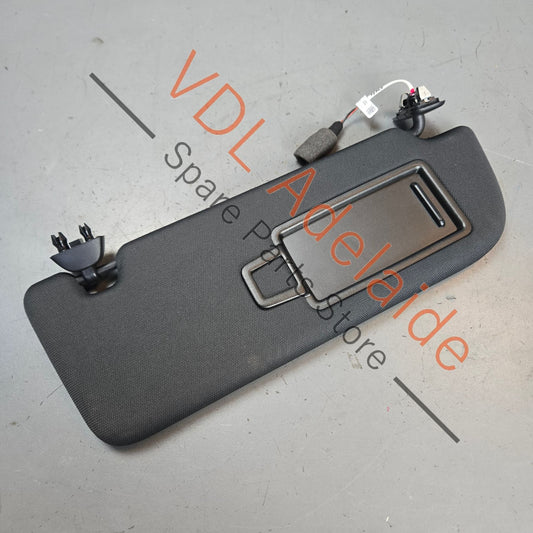 4K0857552B3GX    Audi A6 A7 Interior Sun Visor Sunvisor 4K0857552B 3GX Right Side Black