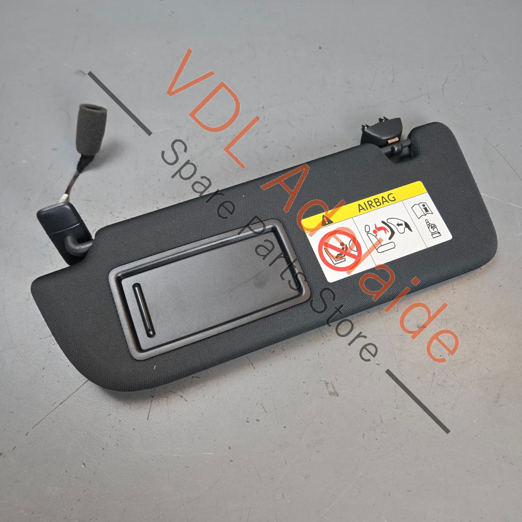 4K0857551B3GX    Audi A6 A7 Interior Sun Visor Sunvisor 4K0857551B 3GX Left Side Black