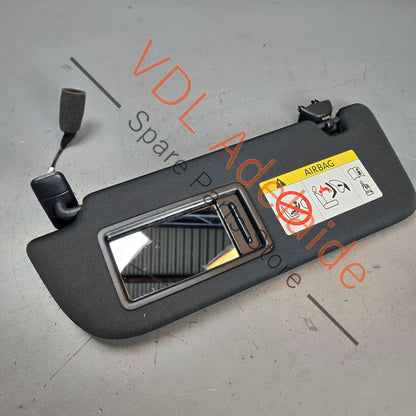 4K0857551B3GX    Audi A6 A7 Interior Sun Visor Sunvisor 4K0857551B 3GX Left Side Black
