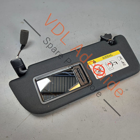 4K0857551B3GX    Audi A6 A7 Interior Sun Visor Sunvisor 4K0857551B 3GX Left Side Black