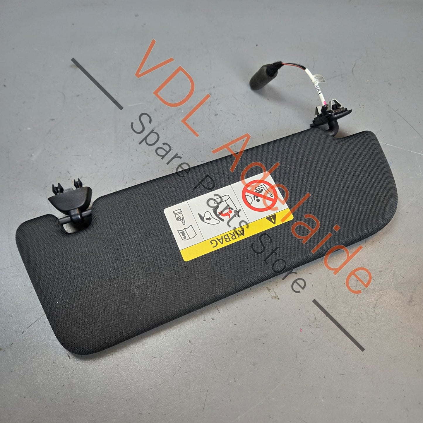 4K0857551B3GX    Audi A6 A7 Interior Sun Visor Sunvisor 4K0857551B 3GX Left Side Black