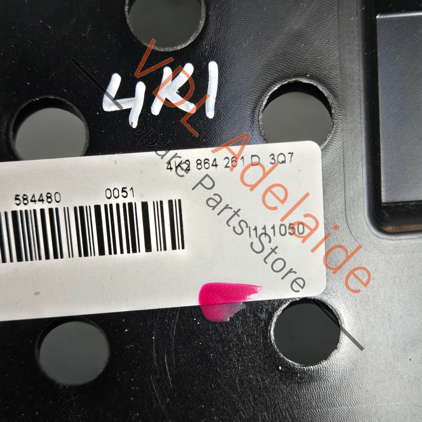 4K2864261D 4K2864261D3Q7   Audi A6 A7 RS6 RS7 Aluminium Chrome Centre Console Trim 4K2864261D