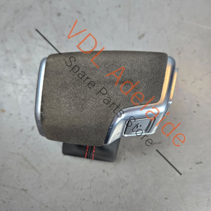 4K2713139H25M 4K2713139H25M 4K2713140FDWJ  Genuine Audi RS Alcantara RS3 RS4 RS5 RS6 RS7 SQ5 SQ7 Automatic Shift Knob with Red Stitch