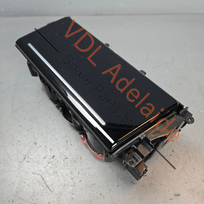 4K2862533B4PK 4K2864365MV58   Audi RS6 RS7 Centre Console Drinks Holder Cabinet w Opening Door Gloss Black 4K2862533B 4PK 4K2864365M V58