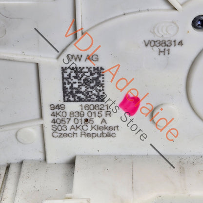4K0839015R    Audi Q8 A7 A6 Urus Door Lock Mechanism Rear Left 4K0839015R