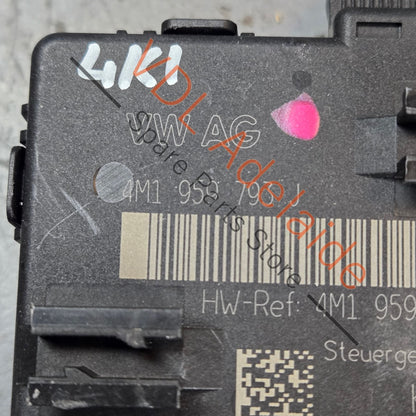 4M1959793J    Audi RS7 RS6 SQ5 A8 Touareg Urus Door Control Unit Drivers Door 4M1959793J
