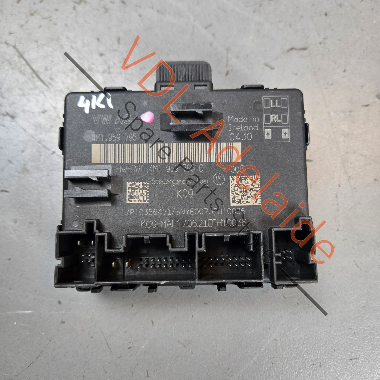 4M1959795J    Audi RS7 RS6 SQ5 A8 Touareg Urus Door Control Unit Rear Left/Right 4M1959792J