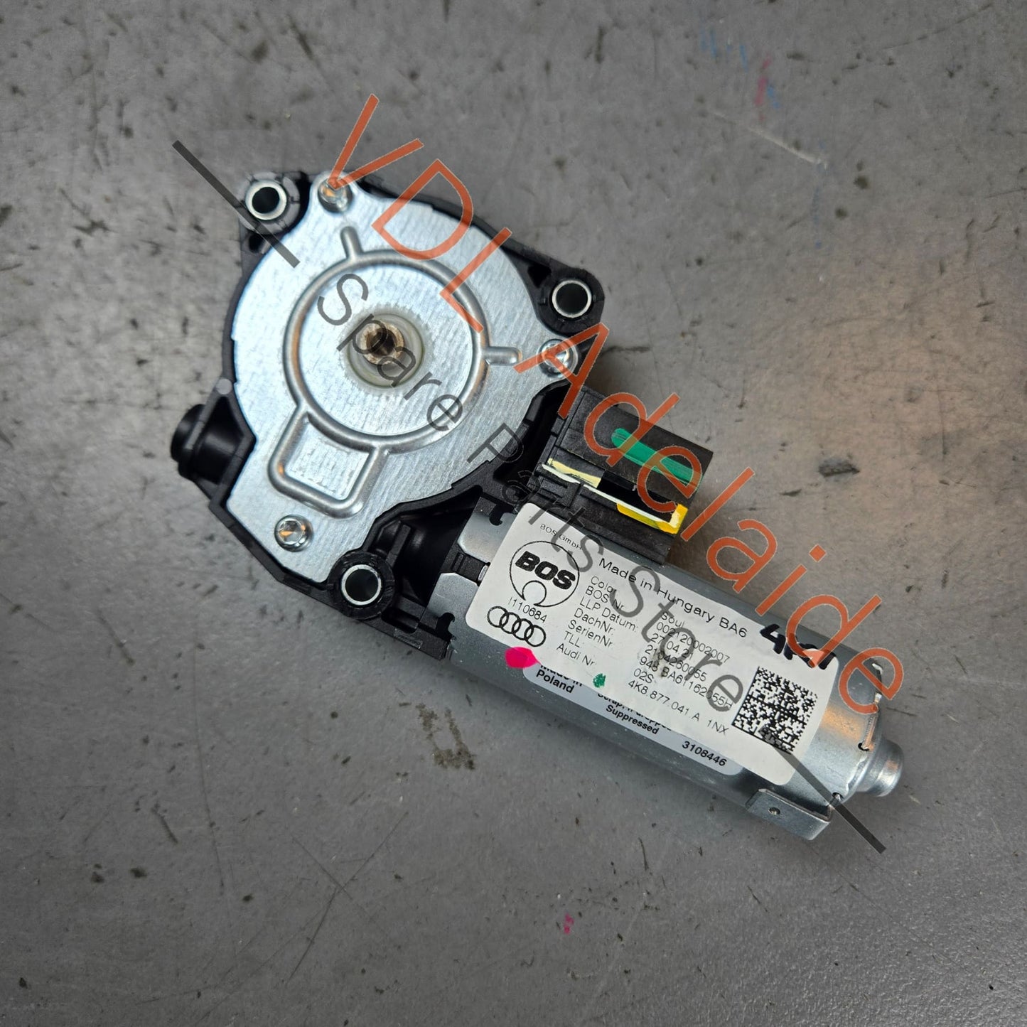 4K8877041A 4K8959591   Audi A7 Q8 Etron Sunroof Window Shade Roof Drive Motor 4K8959591 4K8877041A