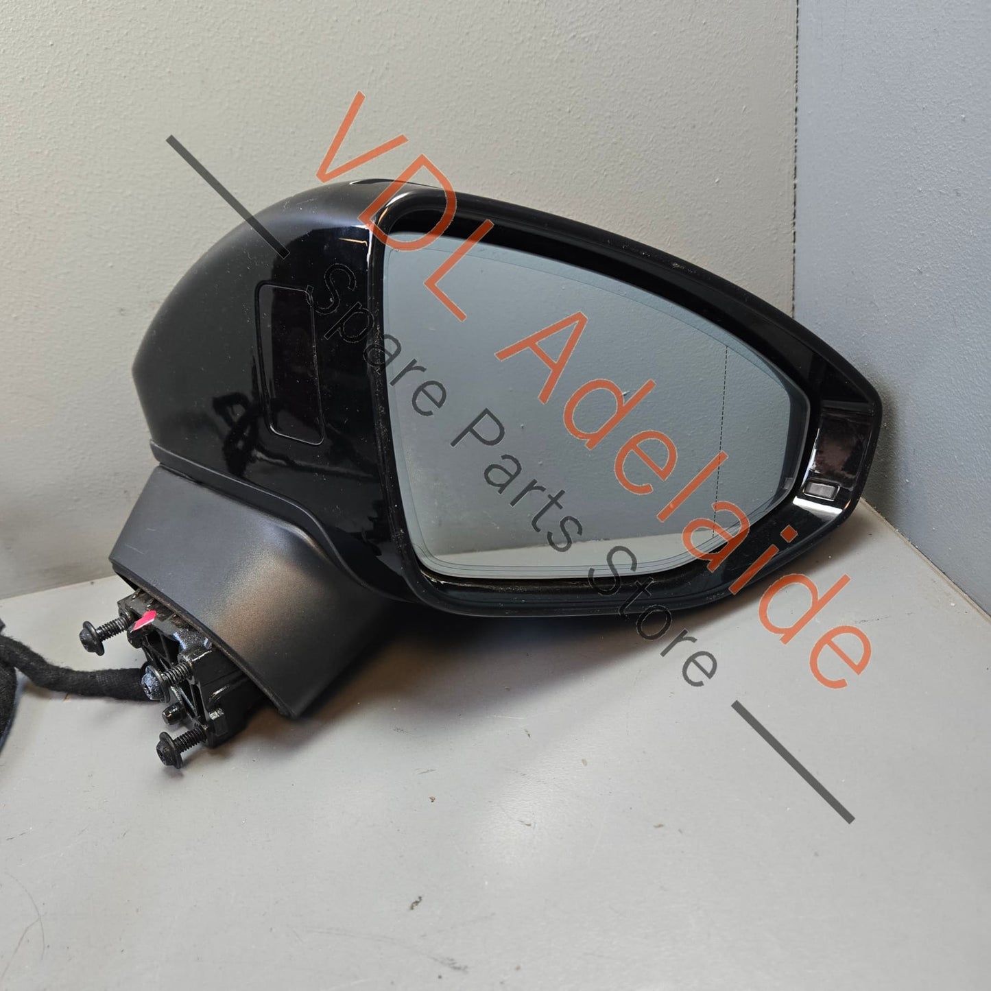 4N0857536E 4K8857410AH9B9   Audi RS7 Right Side Exterior Wing Mirror w Lane Assist Automatic Dimming Power Fold Parking Camera 4K8857410AH 9B9 4N0857536E