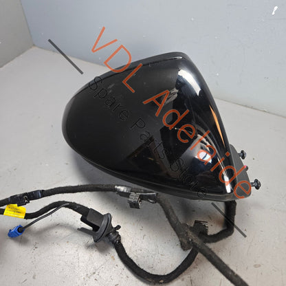 4N0857536E 4K8857410AH9B9   Audi RS7 Right Side Exterior Wing Mirror w Lane Assist Automatic Dimming Power Fold Parking Camera 4K8857410AH 9B9 4N0857536E