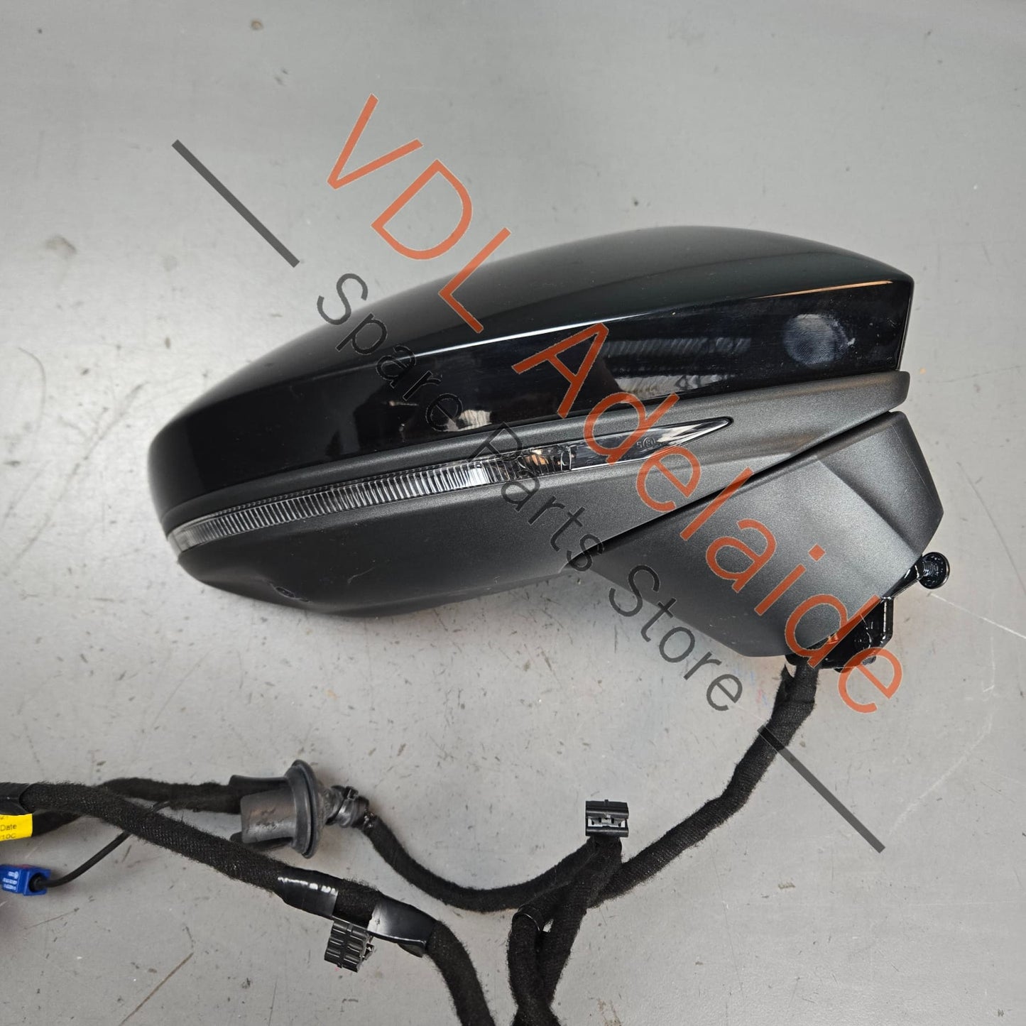 4N0857536E 4K8857410AH9B9   Audi RS7 Right Side Exterior Wing Mirror w Lane Assist Automatic Dimming Power Fold Parking Camera 4K8857410AH 9B9 4N0857536E