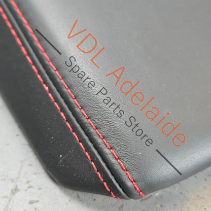 4K0864207KTHK 4K0864207K   Audi RS7 Centre Armrest Arm Rest for Driver Black Leather Red Stitch 4K0864207K THC
