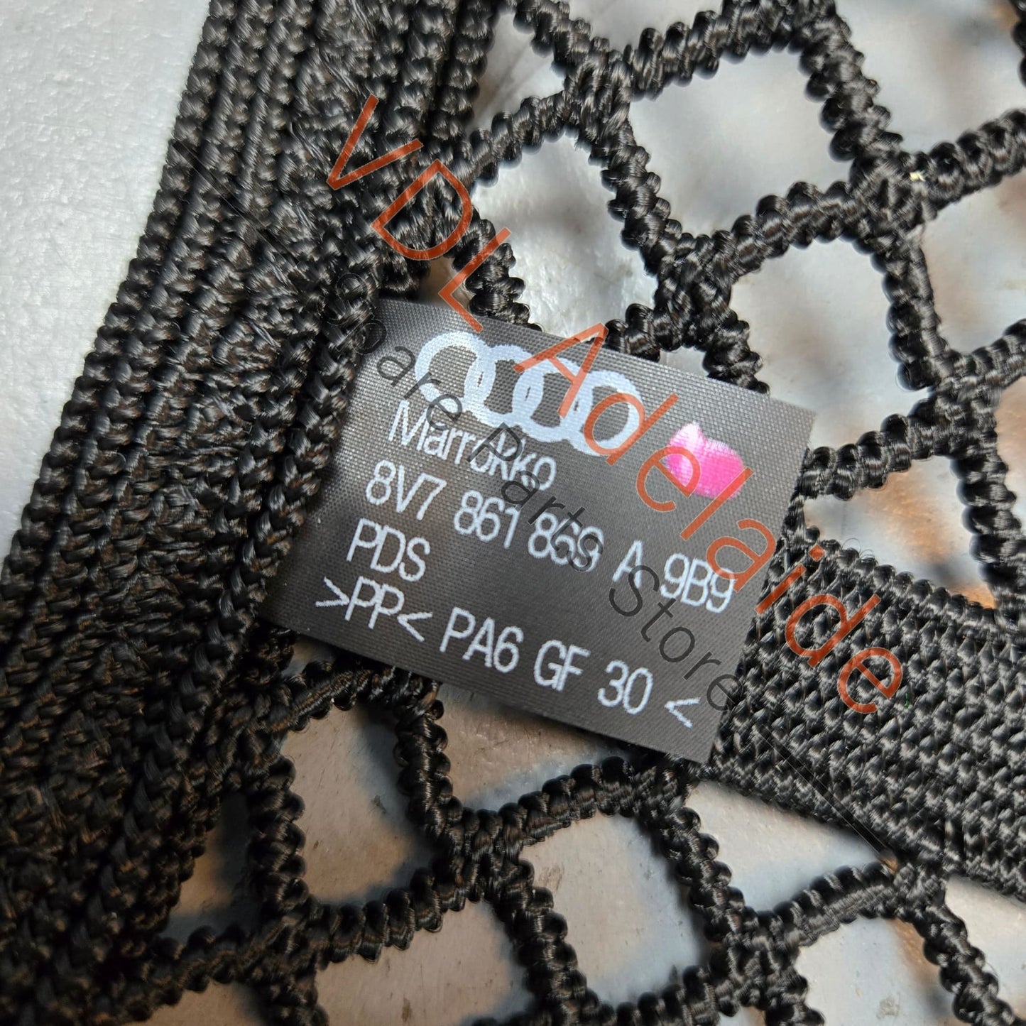 8V7861869A9B9 8V7861869A   Genuine Audi A3 A6 A7 Accessories Cargo Net for Boot Luggage 8V7861869A