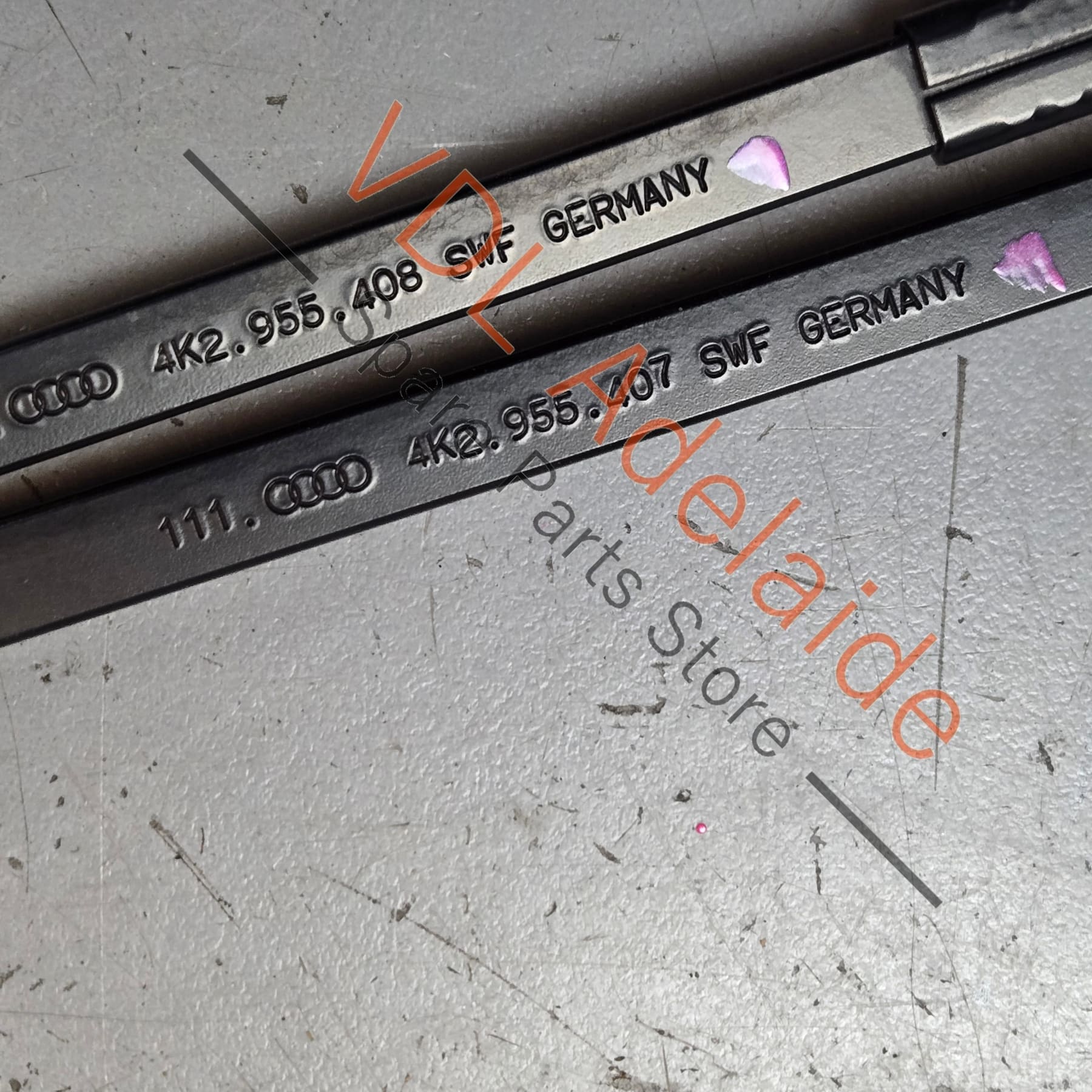 4K2955407 4K2955408   Audi A6 A7 S7 RS7 4K Windscreen Wiper Arm Set 4K2955407 4K2955408 1P9