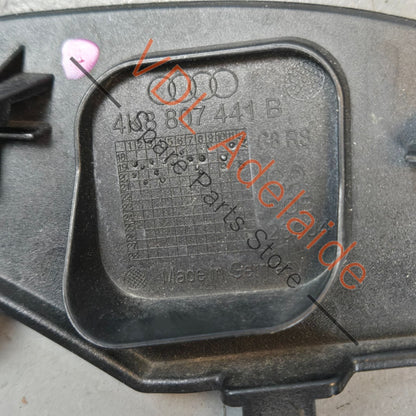 4K8807441B    Audi RS6 RS7 Rear Bumper Tow Hook Cover Cap Trim 4K8807441B Mythos Black