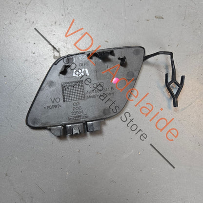 4K8807241B    Audi RS6 RS7 Front Bumper Tow Hook Cover Cap Trim 4K8807241B Mythos Black