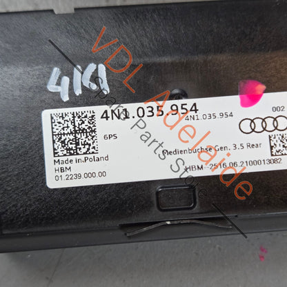 4N1035954    Genuine Audi Dual USB Port 4N1035954 Gen 3.5 Rear