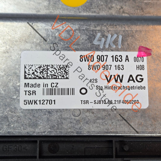 8W0907163A    Audi VW Control module for AWD Differential 8W0907163A