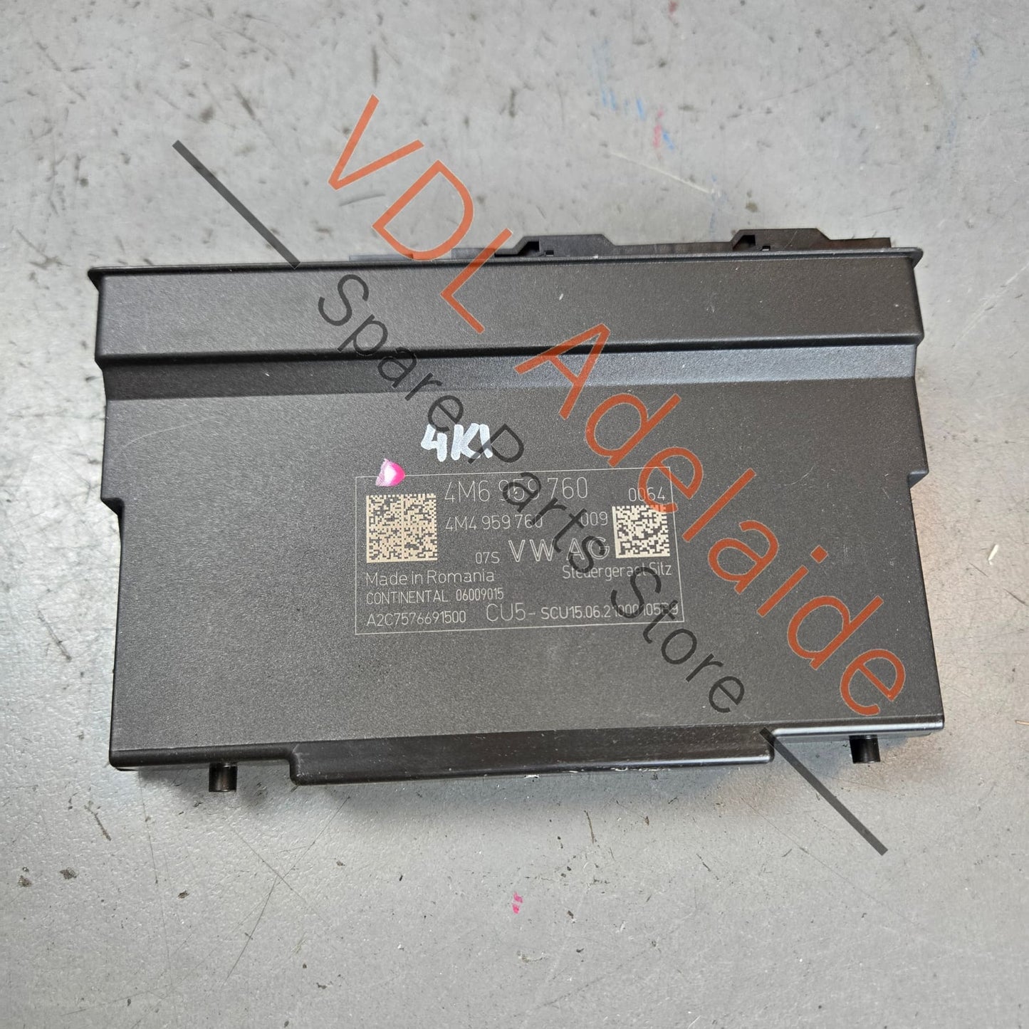 4M4959760    Audi Q5 A6 A7 Memory Front Seat Control Unit 4M4959760