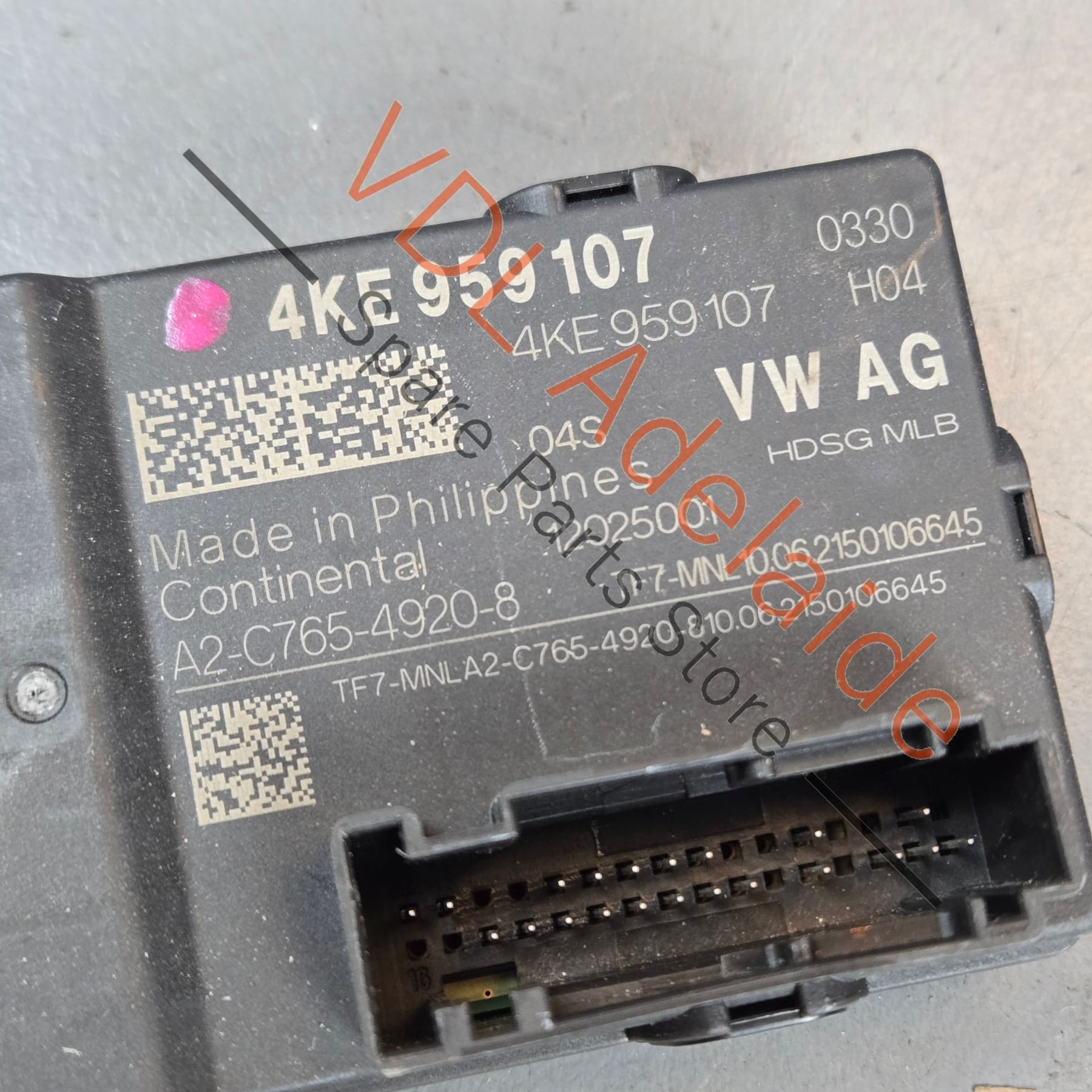 4KE959107    Audi Control Unit for Electric Tailgate Boot Trunk 4KE959107