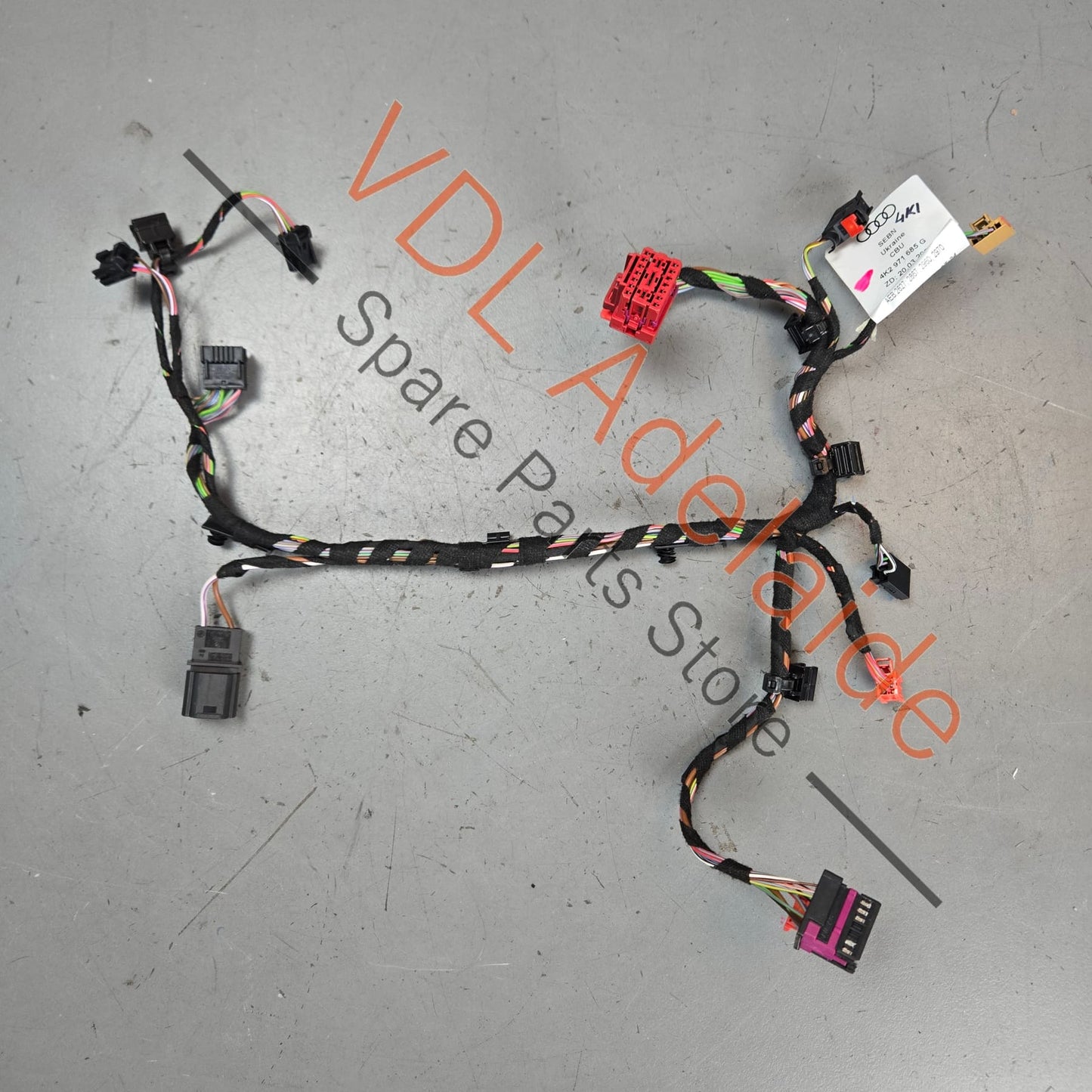 4K2971685G    Audi RS7 Centre Console Wiring Harness 4K2971685G