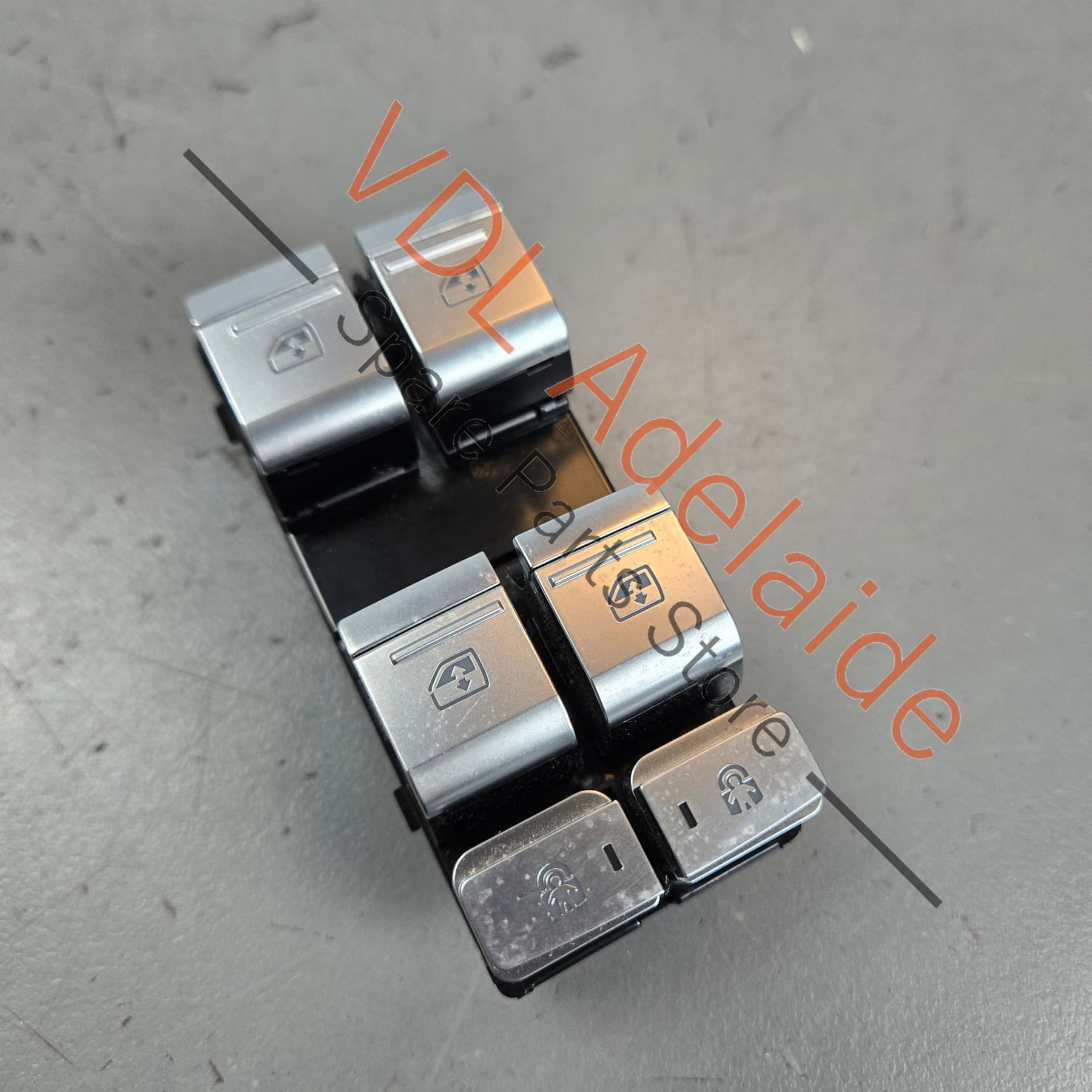 Original Audi A6 RS6 A7 RS7 C8 E-tron Aluminum Driver Window Switch 4K ...