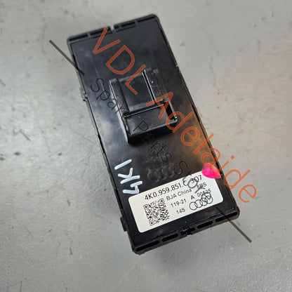 4K0959851C 4K0959851C3Q7   Original Audi A6 RS6 A7 RS7 C8 E-tron Aluminum Driver Window Switch 4K0959851C 3Q7