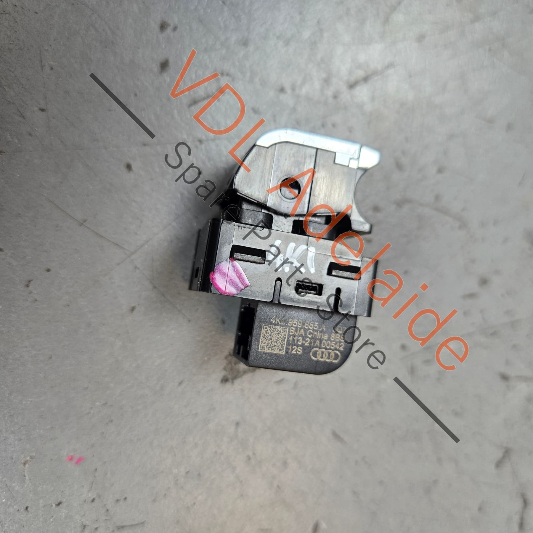 4K0959855A3Q7 4K0959855A   Original Audi A6 RS6 A7 RS7 C8 E-tron Aluminum Electric Passenger Window Switch 4K0959855A 3Q7