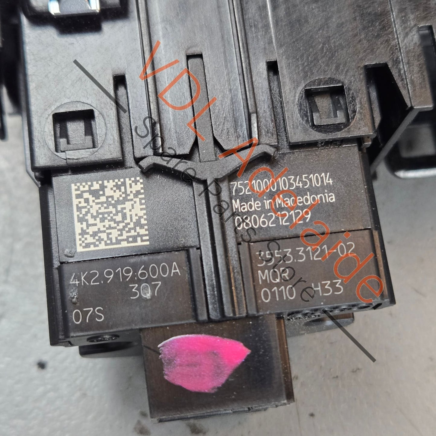 4K2919600A 4K2863263   Audi RS6 RS7 Volume Control Switch for RHD Models 4K1919616B 4K2919600A 4K2863263