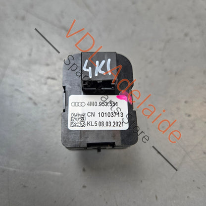 4M0953551    Audi A6 A7 RS7 Porsche Cayenne Steering Column Adjustment Switch 4M0953551