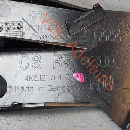 4K8121464A    Audi RS7 Front Bumper Guide Bracket Right 4K8121464A