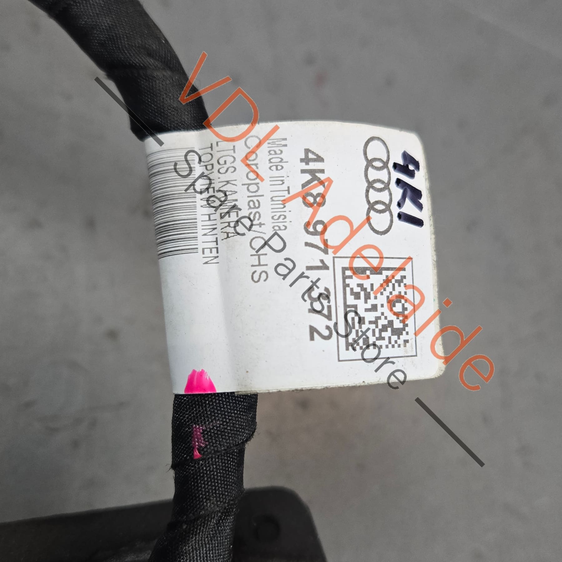 4K8971372    Audi Etron Q8 A7 S7 RS7 Rear Trunk Boot Hatch Button Camera