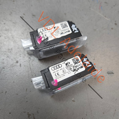 4S0947410G 4S0947409G   Genuine Audi RS RS3 RS4 RS5 RS6 RS7 Door Entry Light Projector Set left & Right pair 4S0947410G 4S0947409G