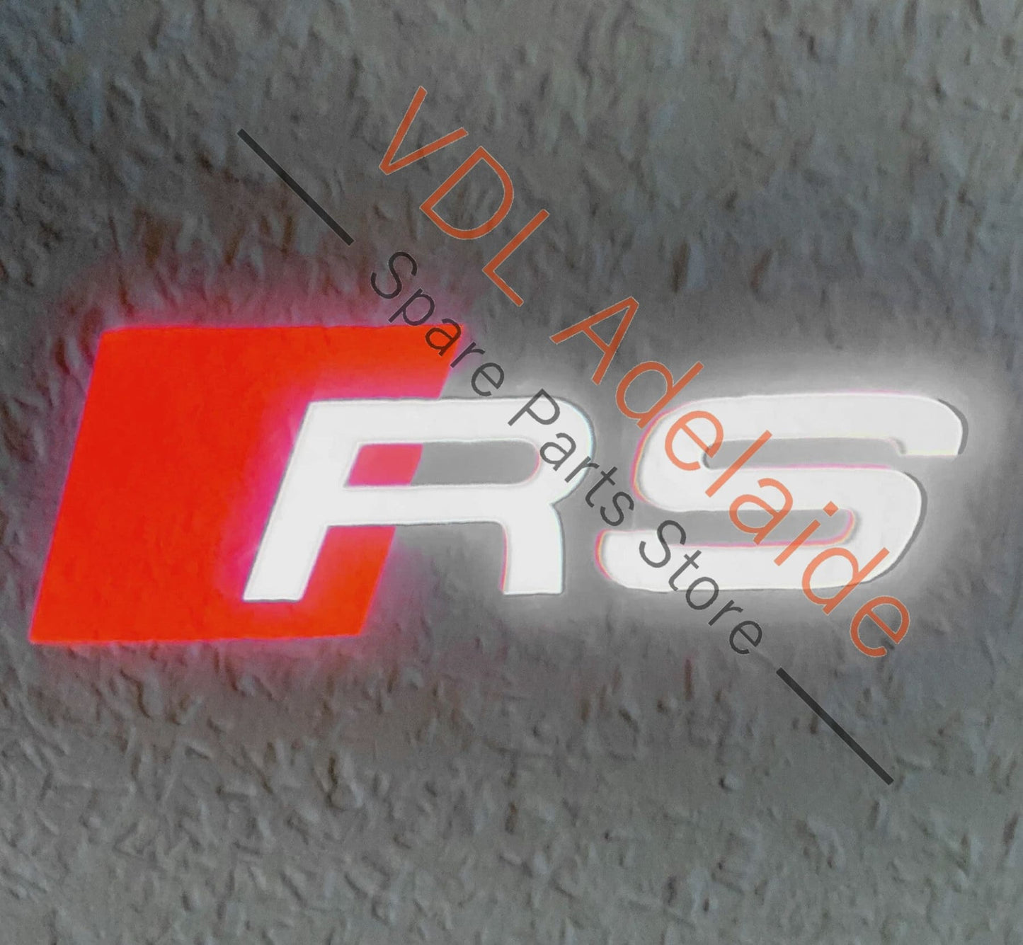 4S0947410G 4S0947409G   Genuine Audi RS RS3 RS4 RS5 RS6 RS7 Door Entry Light Projector Set left & Right pair 4S0947410G 4S0947409G