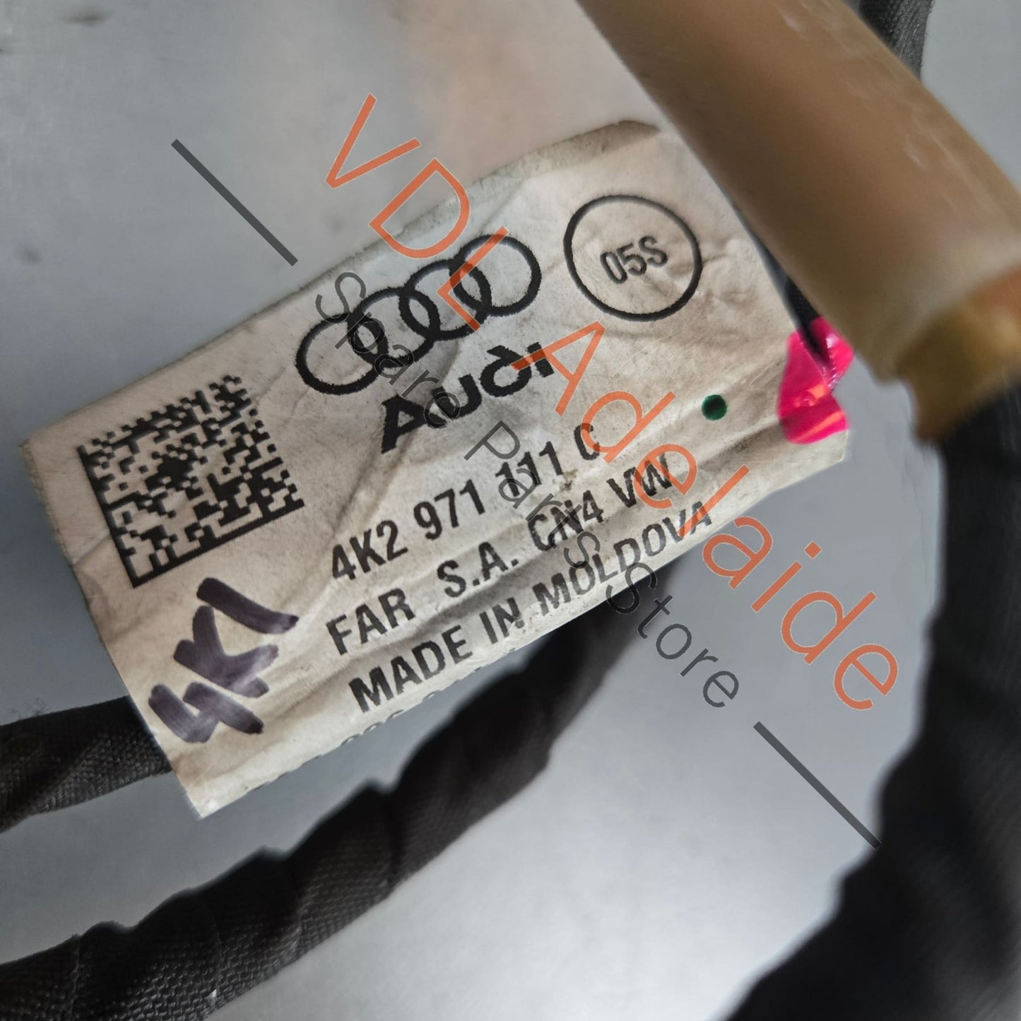 4K2971111C    Audi RS7 Power Steering Wiring Harness 4K2971111C