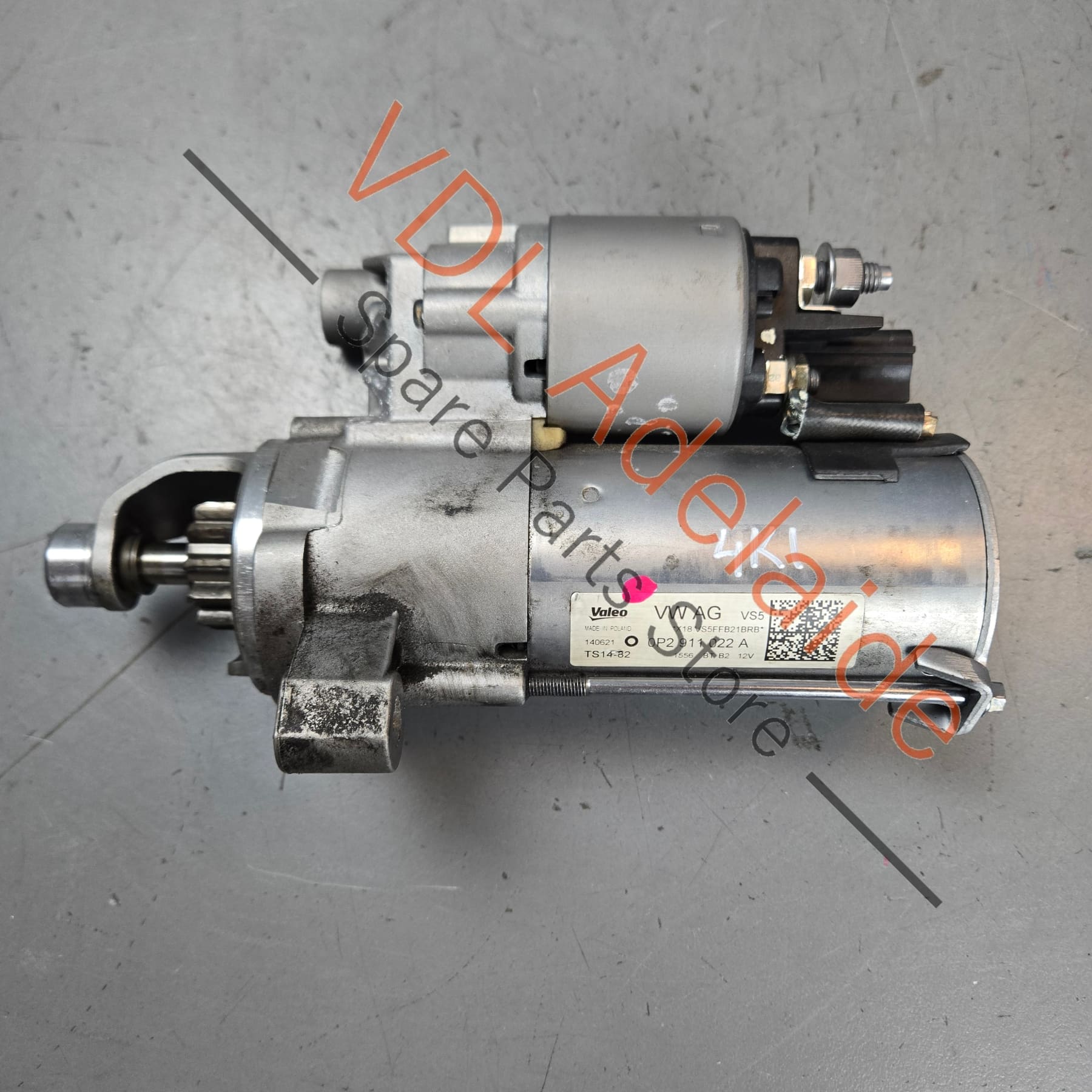 0P2911022A    Audi Q7 Q8 S6 RS6 RS7 Starter Motor Suit 4.0 V8 Petrol 0P2911022A